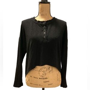 Forever21 Black Long sleeve Blouse, Casual, Medium Size